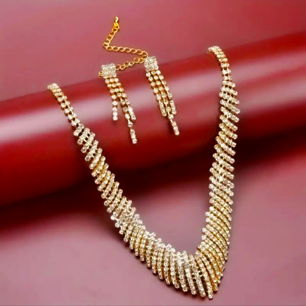 Necklace set 18k Gold plated - Picture 2 of 5